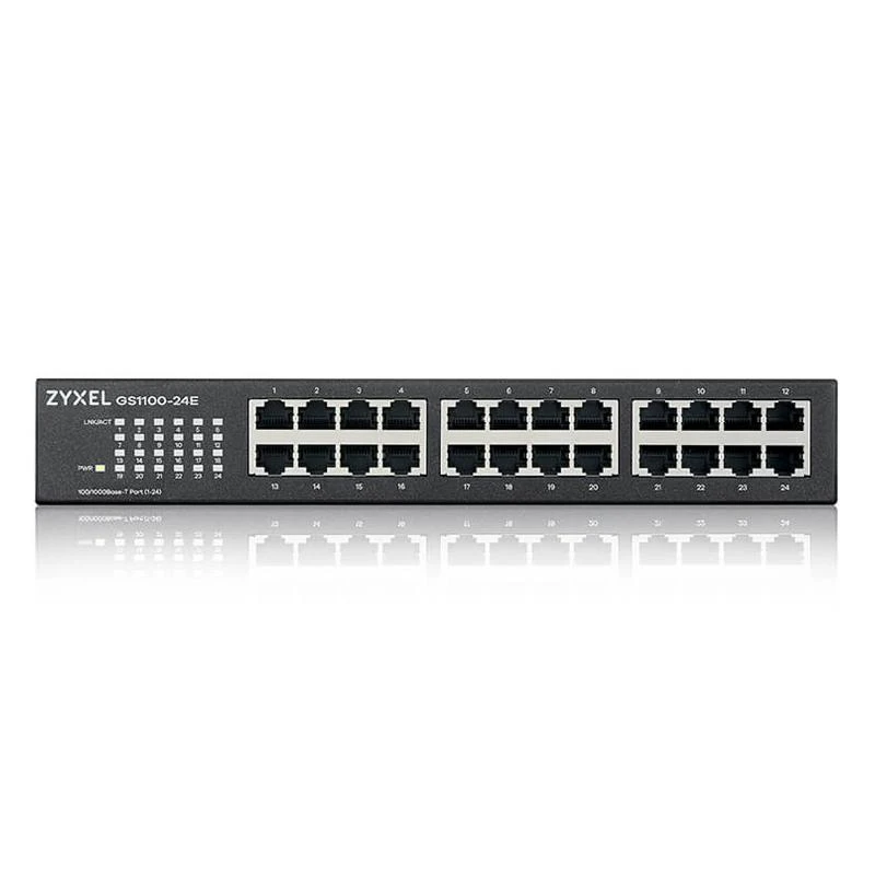 Šakotuvas ZYXEL GS1900-48HP V2, 48-PORT GBE L2 SMART SWITCH, 170 WATT RACKMOUNT (5Y WARRANTY)