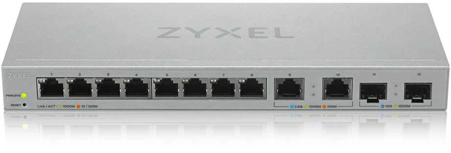 Šakotuvas Tinklo jungiklis - Zyxel Xgs1210-12-zz0102f 10/100/1000 Ethernet jungiklis