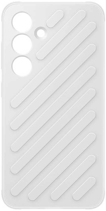 Dėklas „Samsung Galaxy S24 Shield Cover“ šviesiai pilkas