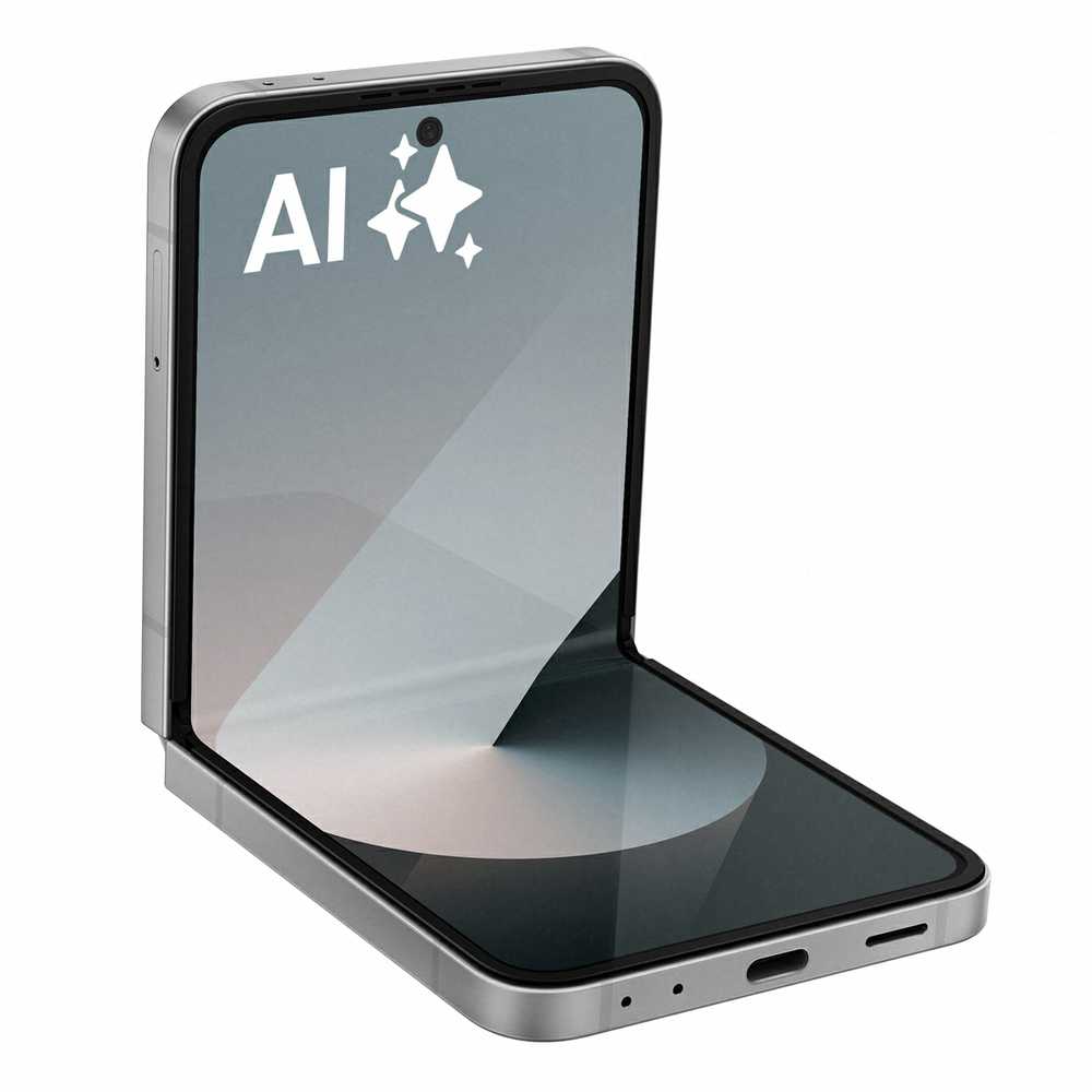Samsung Galaxy Flip6 Sidabrinis Shadow 512GB