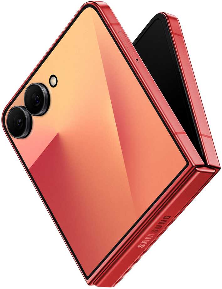 SAMSUNG Galaxy Z Flip7 5G 12/256GB Coralred