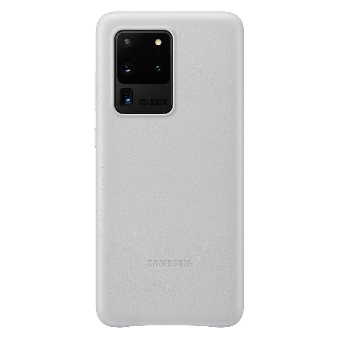 Dėklas VG988LSE odinis dangtelis, skirtas Samsung Galaxy S20 Ultra Light (Pilkas)