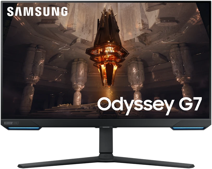 Monitorius Samsung Odyssey G70B LS32BG700EUXEN, 32", IPS, 3840 x 2160, 144 Hz, 1 ms
