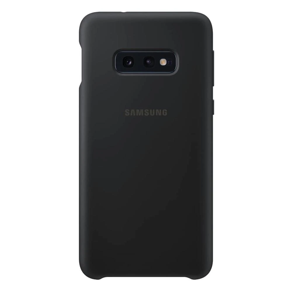Samsung PG970TBE Silikoninis dėklas skirtas Galaxy S10e G970 (Juodas)