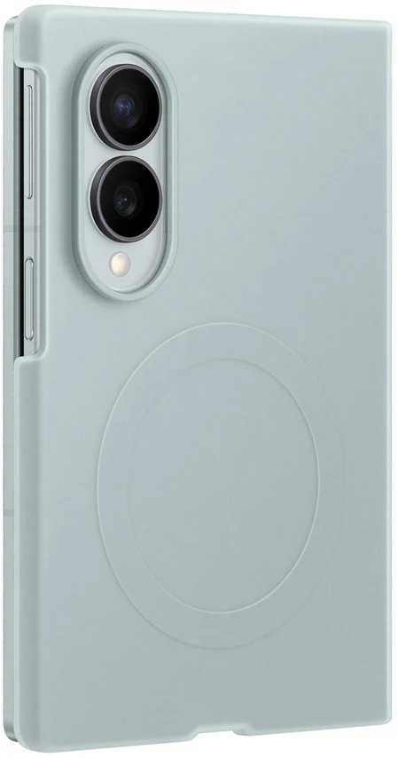 Dėklas EF971CGE Silicone Magnet Samsung Galaxy Fold 8, Žalias