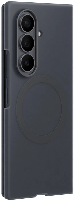 Dėklas EF976CBE Silicone Magnet Samsung Galaxy Fold 8 Ultra, Juodas