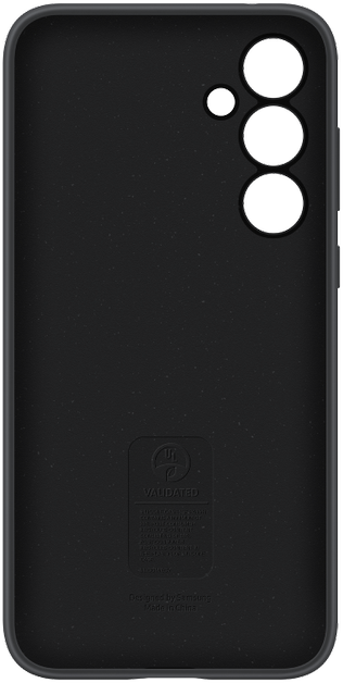Dėklas Samsung Galaxy A55 Silicone Cover Juodas