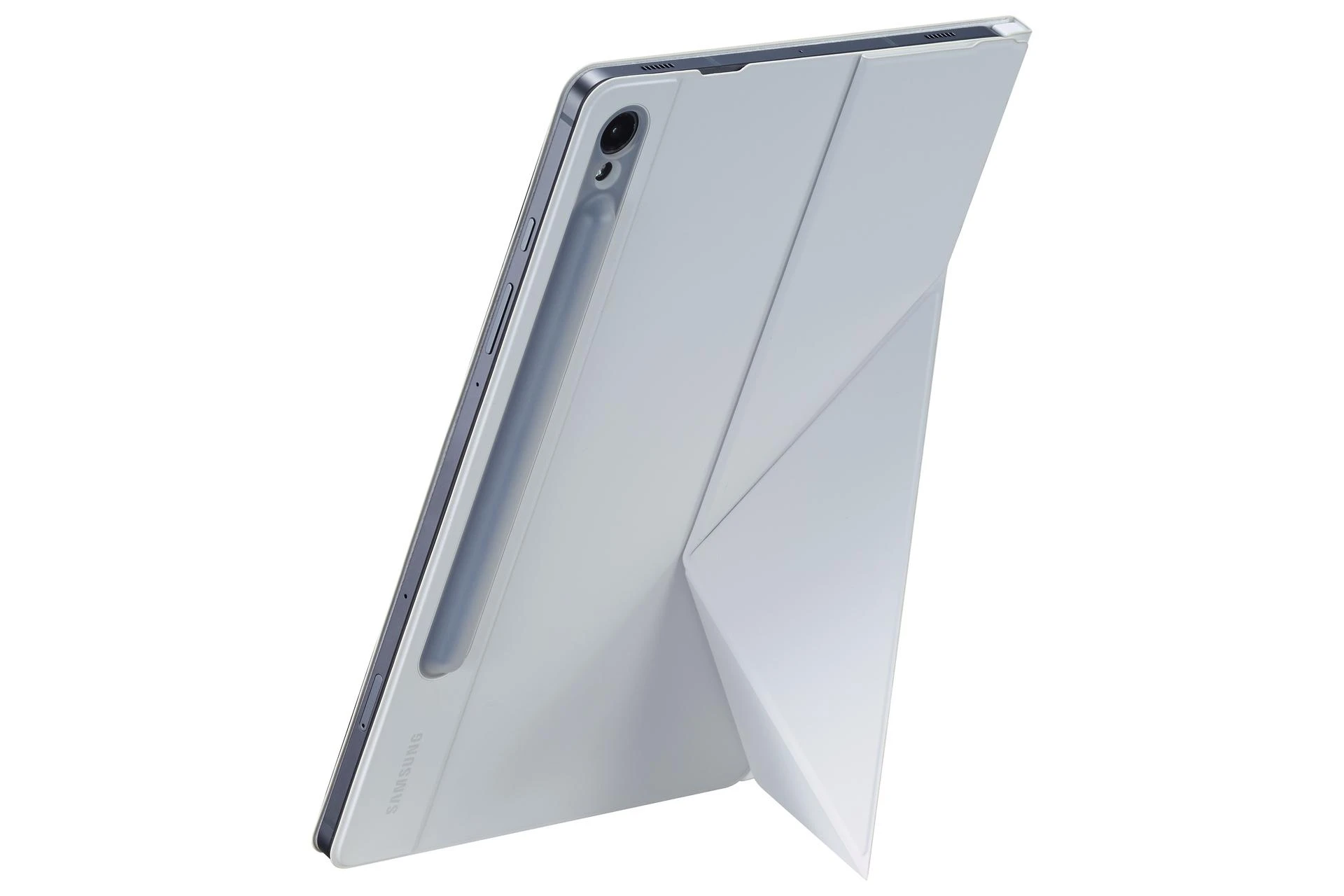 112803 EF-BX710PWE Samsung Smart Book dėklas skirtas Galaxy Tab S9/S9 FE baltos spalvos