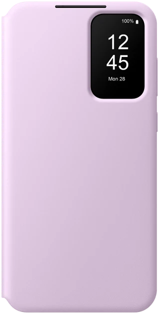 ZA556CWEGWW Smart View piniginės dėklas, skirtas Samsung Galaxy A55 Baltas (Baltas)