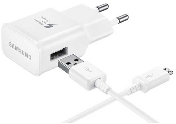 Samsung kelioninis įkroviklis TA20EWEU microUSB 2A (Baltas)