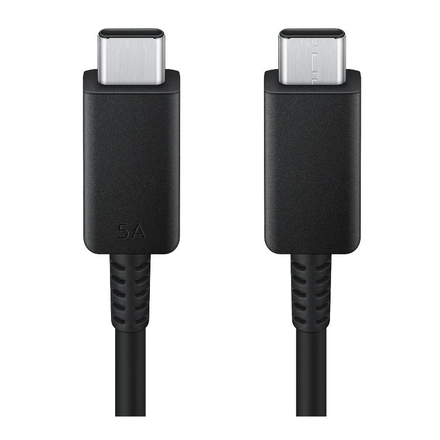 USB kabelis originalus Samsung EP-DX510JBEGEU Type-C-Type-C 1.8m pakuotėje juodas