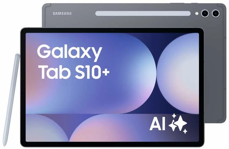 Planšetinis kompiuteris Samsung Galaxy Tab S10+ 12.4", 12GB + 512GB Wi-Fi (SM-X820NZAPEUE), Pilkos spalvos