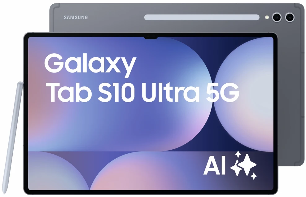 Planšetė Samsung Galaxy Tab S10 Ultra 14.6" 1 TB 5G Pilka (SM-X926BZATEUE)