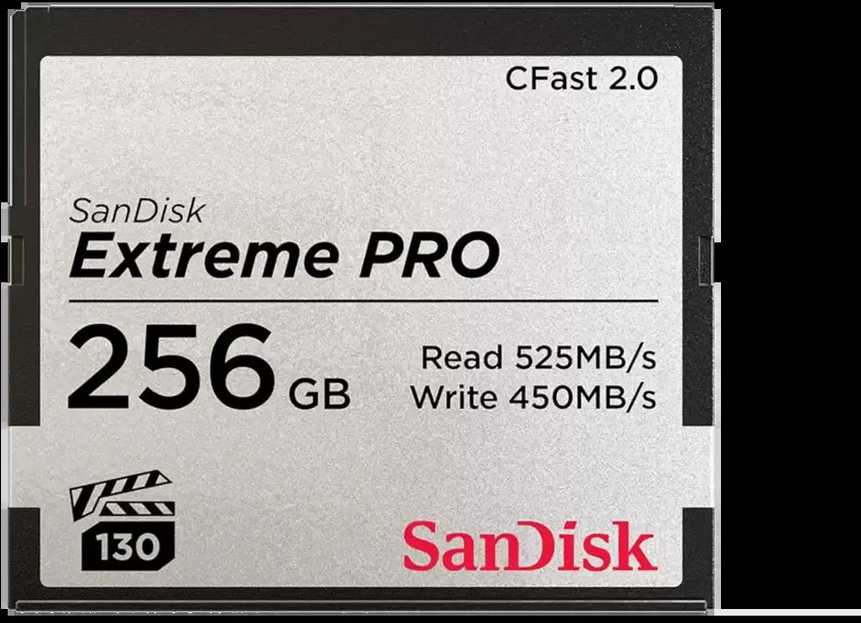 Atminties kortelė SanDisk CF 256GB Extreme Pro CFAST 2.0