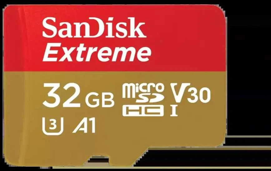 Atminties kortelė SanDisk Extreme Micro SD 32Gb
