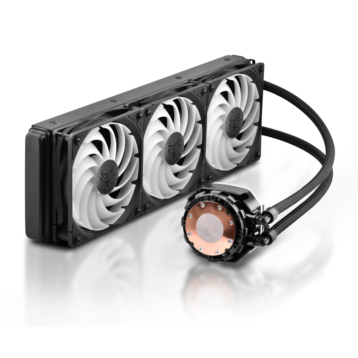 Sapphire Nitro+ S360-A aušintuvas su varine plokštele