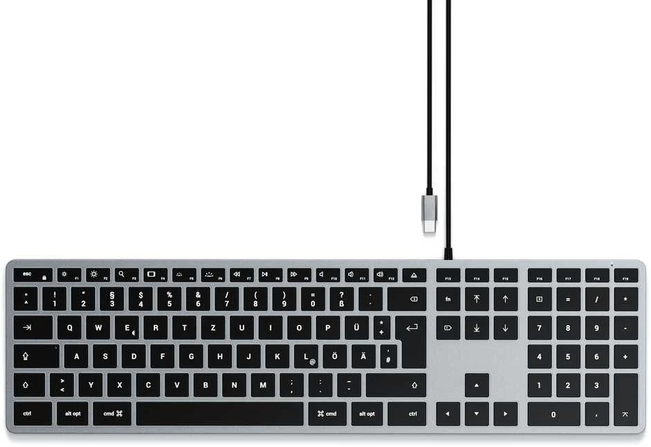 Klaviatūra Satechi Slim W3 (ST-UCSW3M-DE)