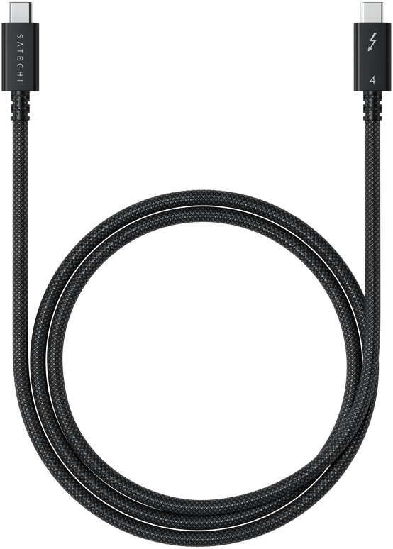 Satechi ST-YTB100K, Kištukas, Kištukas, 1 m, Juoda, 40 Gbit/s, 240 W