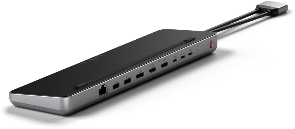 Satechi USB-C dviejų dokų stovas