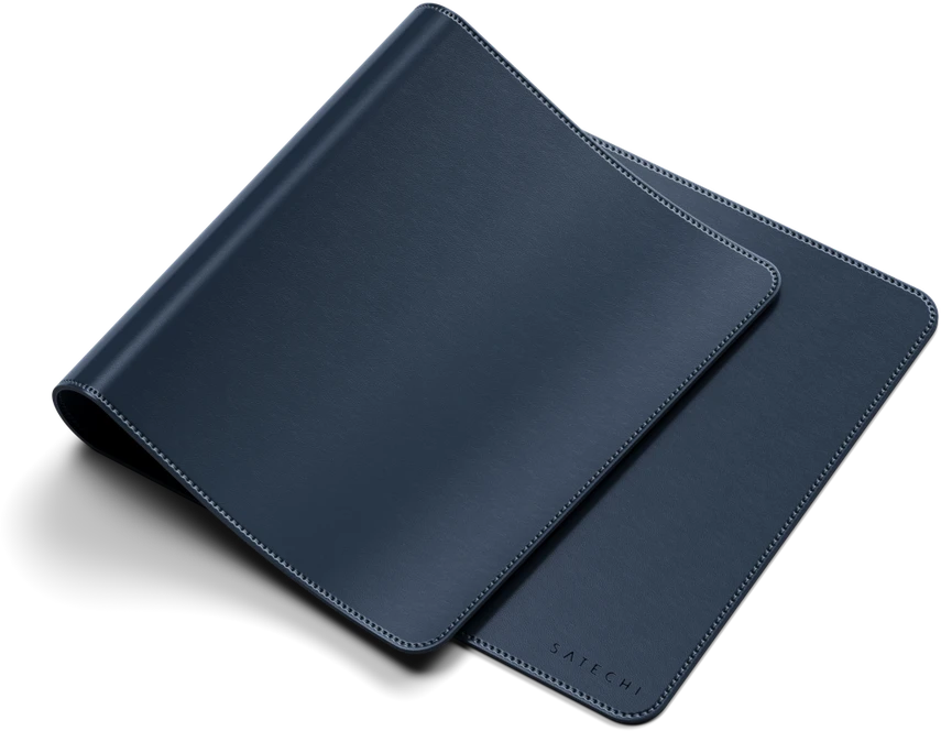 SATECHI Vegan-Leather Premium stalo kilimėlis (Mėlyna)