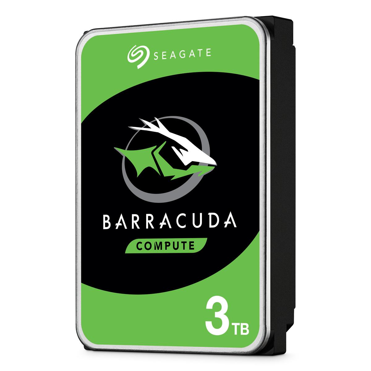 Seagate BarraCuda 3TB 3,5 colio SATA 6Gb/s – vidinis kietasis diskas