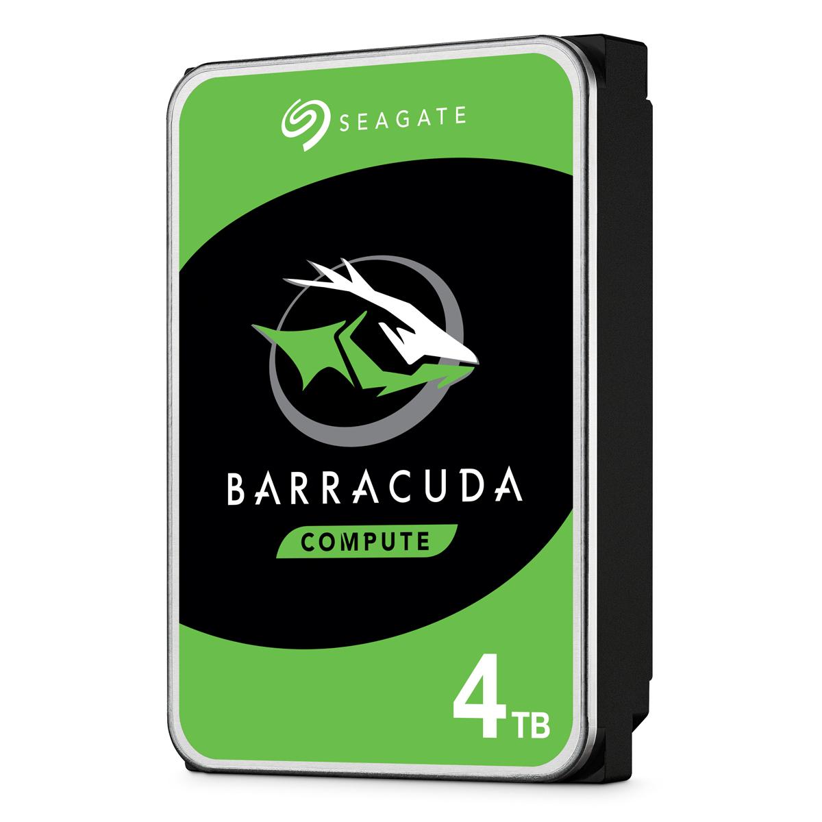 SEAGATE Desktop Barracuda 5400 4TB HDD 5400rpm SATA serial ATA 6Gb/s NCQ 256MB talpykla 8,9cm 3,5col. BLK