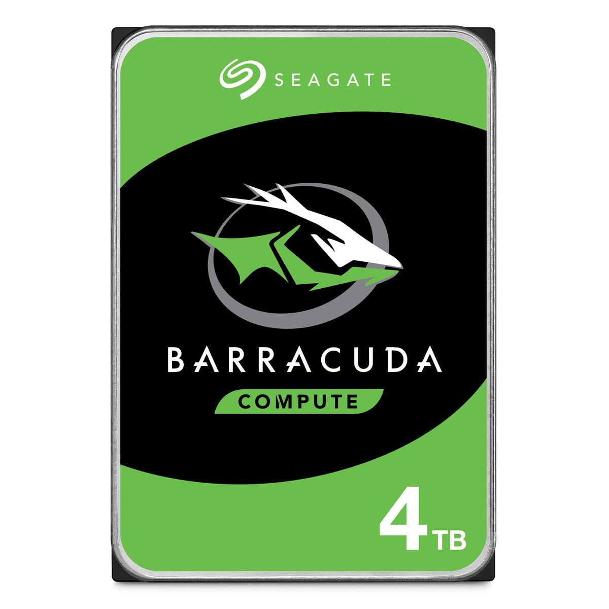 SEAGATE Desktop Barracuda 5400 4TB HDD 5400rpm SATA serial ATA 6Gb/s NCQ 256MB talpykla 8,9cm 3,5col. BLK