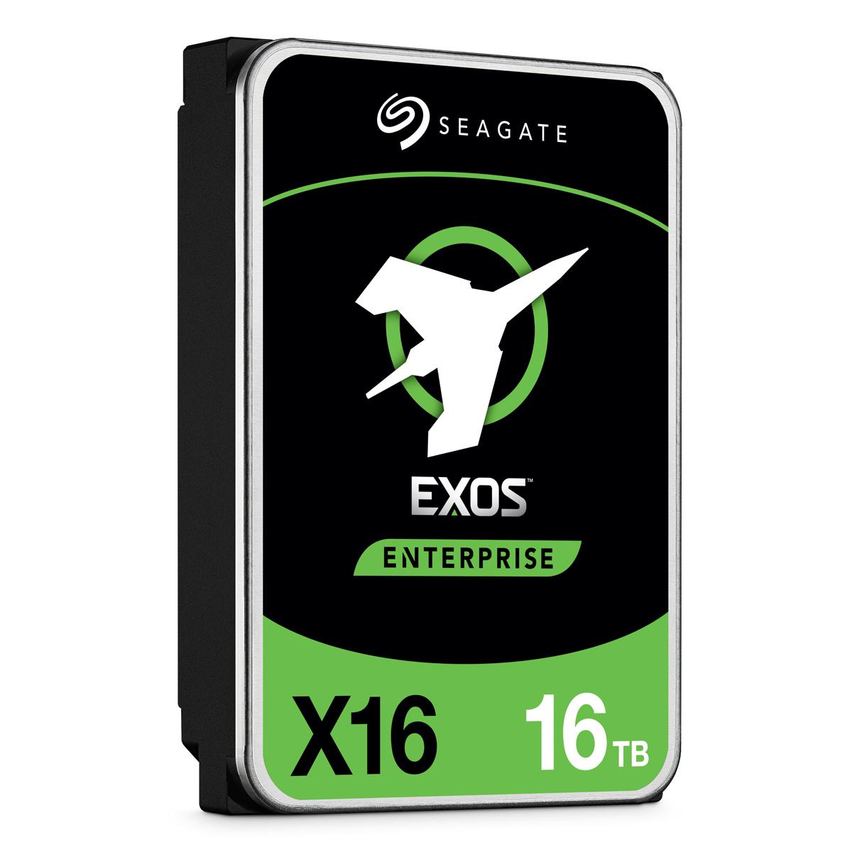 „SEAGATE EXOS X16 SATA 16TB Helium 7200rpm 256MB cache 512e/4kn Fast Format BLK“