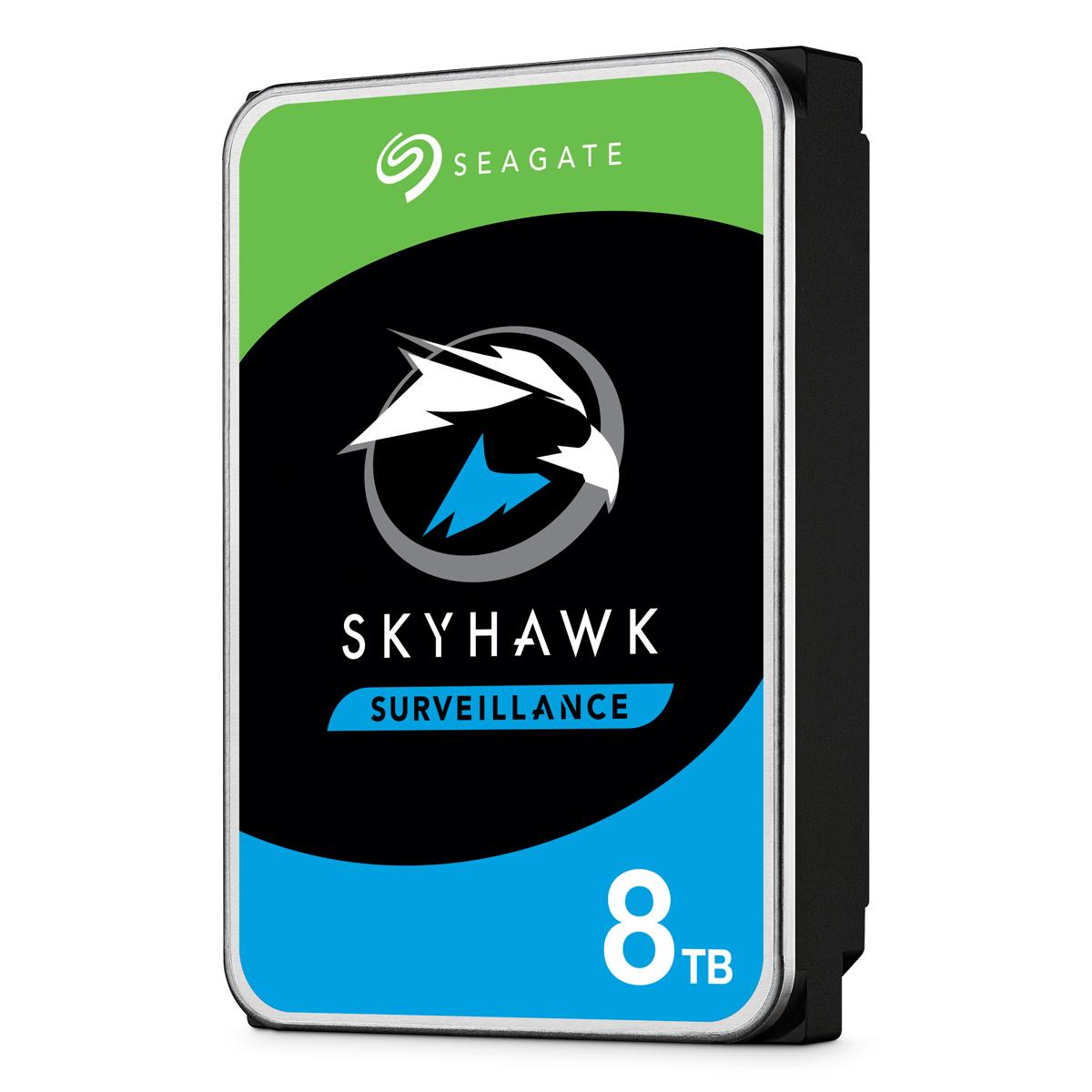 SEAGATE Surveillance Skyhawk 8TB HDD 7200rpm SATA serial ATA 6Gb/s 256MB cache 3.5inch 24x7 long-term usage BLK