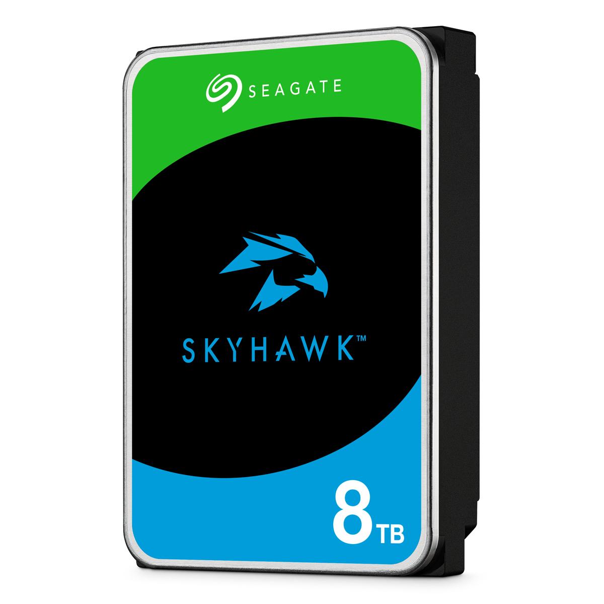 SEAGATE Surveillance Skyhawk 8TB HDD 7200rpm SATA serial ATA 6Gb/s 256MB cache 3.5inch 24x7 long-term usage BLK