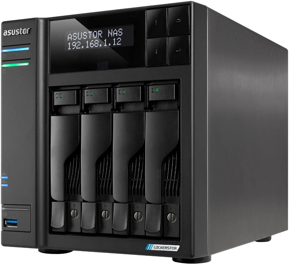 Serveris Asus | Bokštas NAS | AS6704T | Intel Celeron | N5105 | Procesoriaus dažnis 2 GHz | 4 GB | DDR4