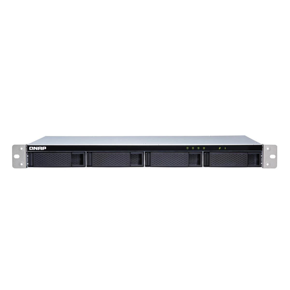 Serveris QNAP TL-R400S saugojimo diskų korpusas 2.5/3.5" HDD / SSD aptvaras Juoda, Pilka