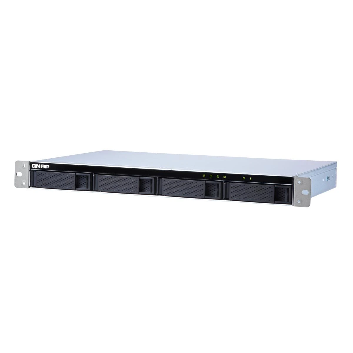 Serveris QNAP TL-R400S saugojimo diskų korpusas 2.5/3.5" HDD / SSD aptvaras Juoda, Pilka