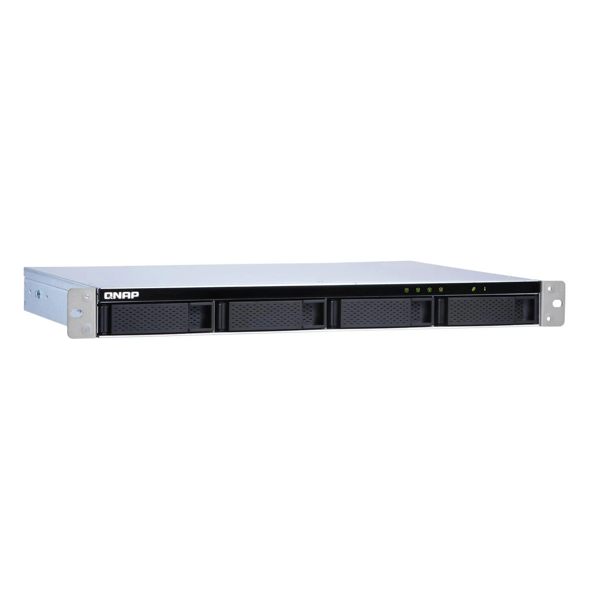 Serveris QNAP TL-R400S saugojimo diskų korpusas 2.5/3.5" HDD / SSD aptvaras Juoda, Pilka