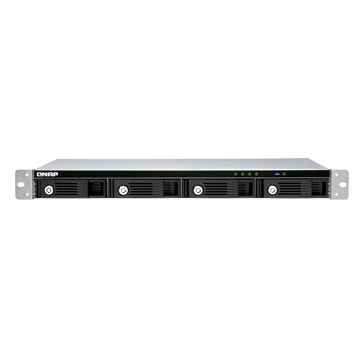Serveris QNAP TR-004U diskų masyvas Juoda, Pilka