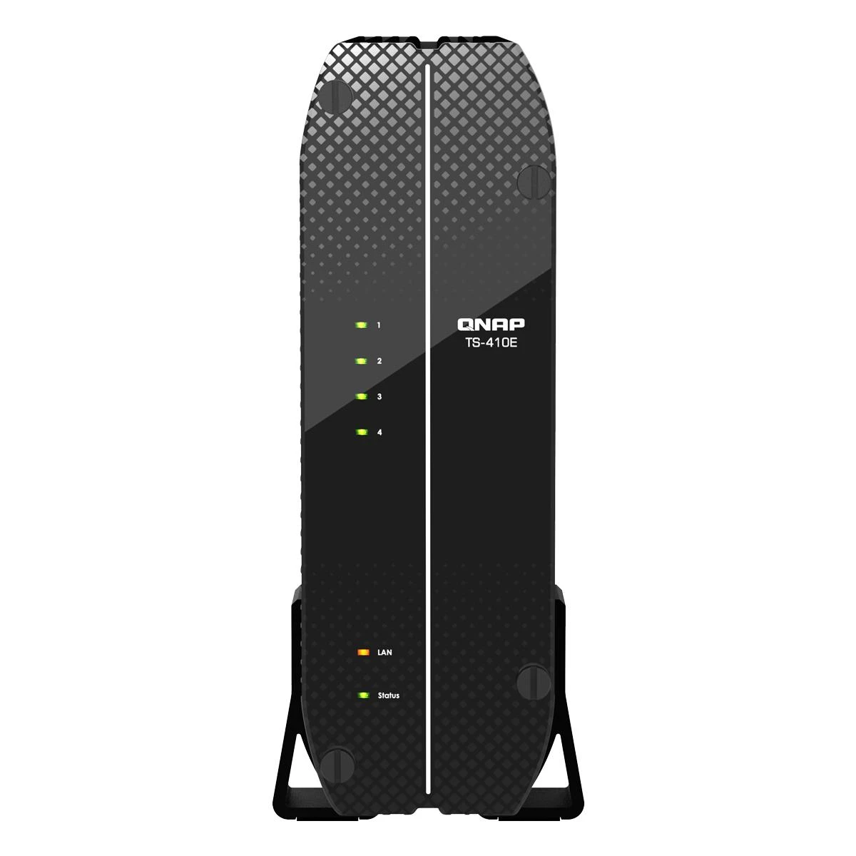 Serveris QNAP TS-410E NAS Tower Ethernet LAN Juodas J6412