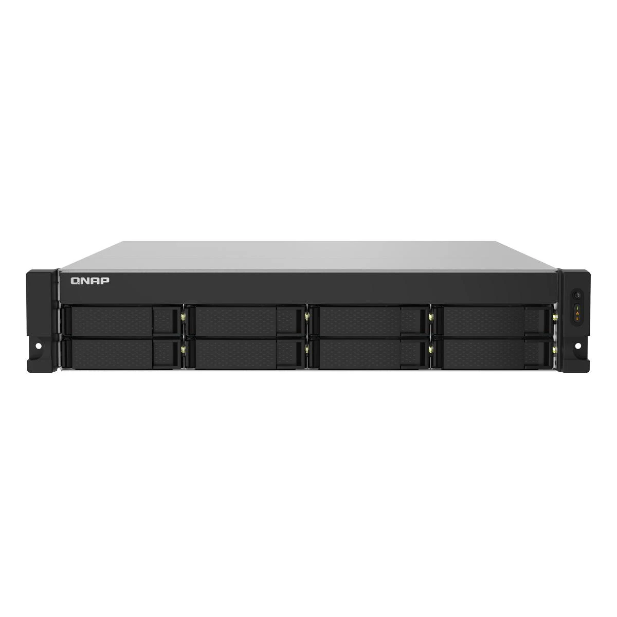 Serveris QNAP | 8 lizdų NAS | TS-832PXU-RP-4G | Iki 8 HDD, karštojo keitimo funkcija | „AnnapurnaLabs Alpine“ | AL324 ARM Cortex-A57 keturių branduolių | Procesoriaus dažnis 1,7 GHz | 4 GB | DDR4
