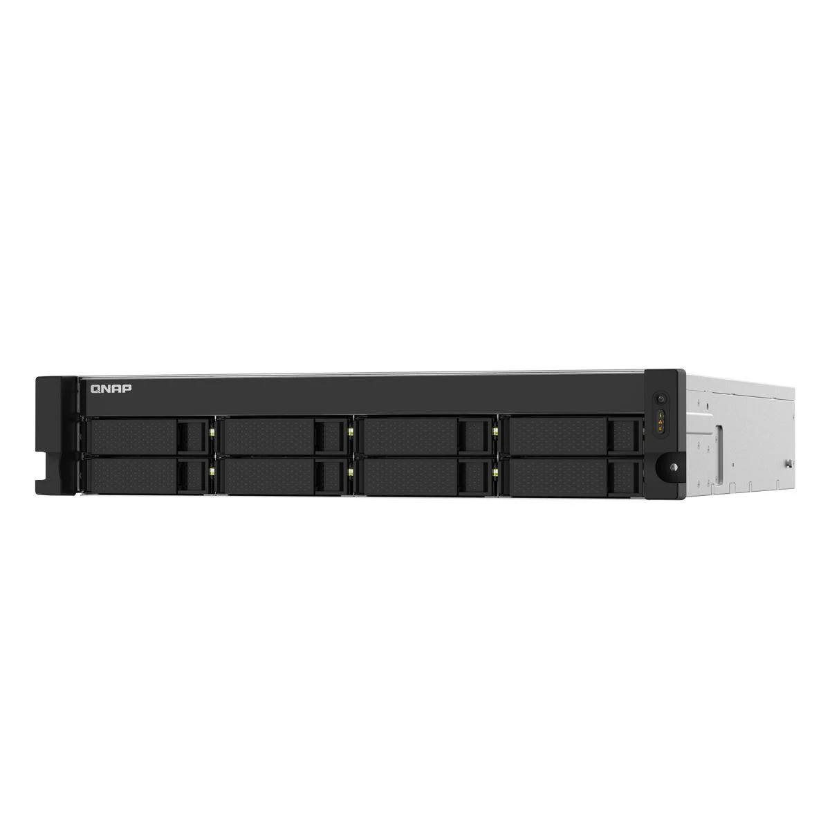 Serveris QNAP | 8 lizdų NAS | TS-832PXU-RP-4G | Iki 8 HDD, karštojo keitimo funkcija | „AnnapurnaLabs Alpine“ | AL324 ARM Cortex-A57 keturių branduolių | Procesoriaus dažnis 1,7 GHz | 4 GB | DDR4