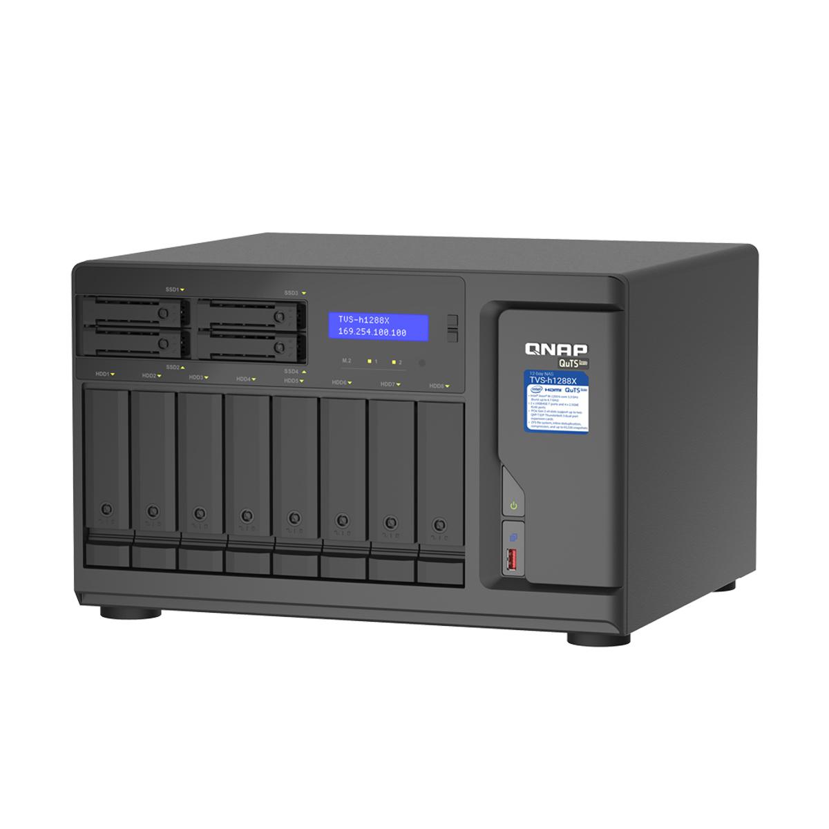 Serveris QNAP TVS-h1288X-W1250-16G