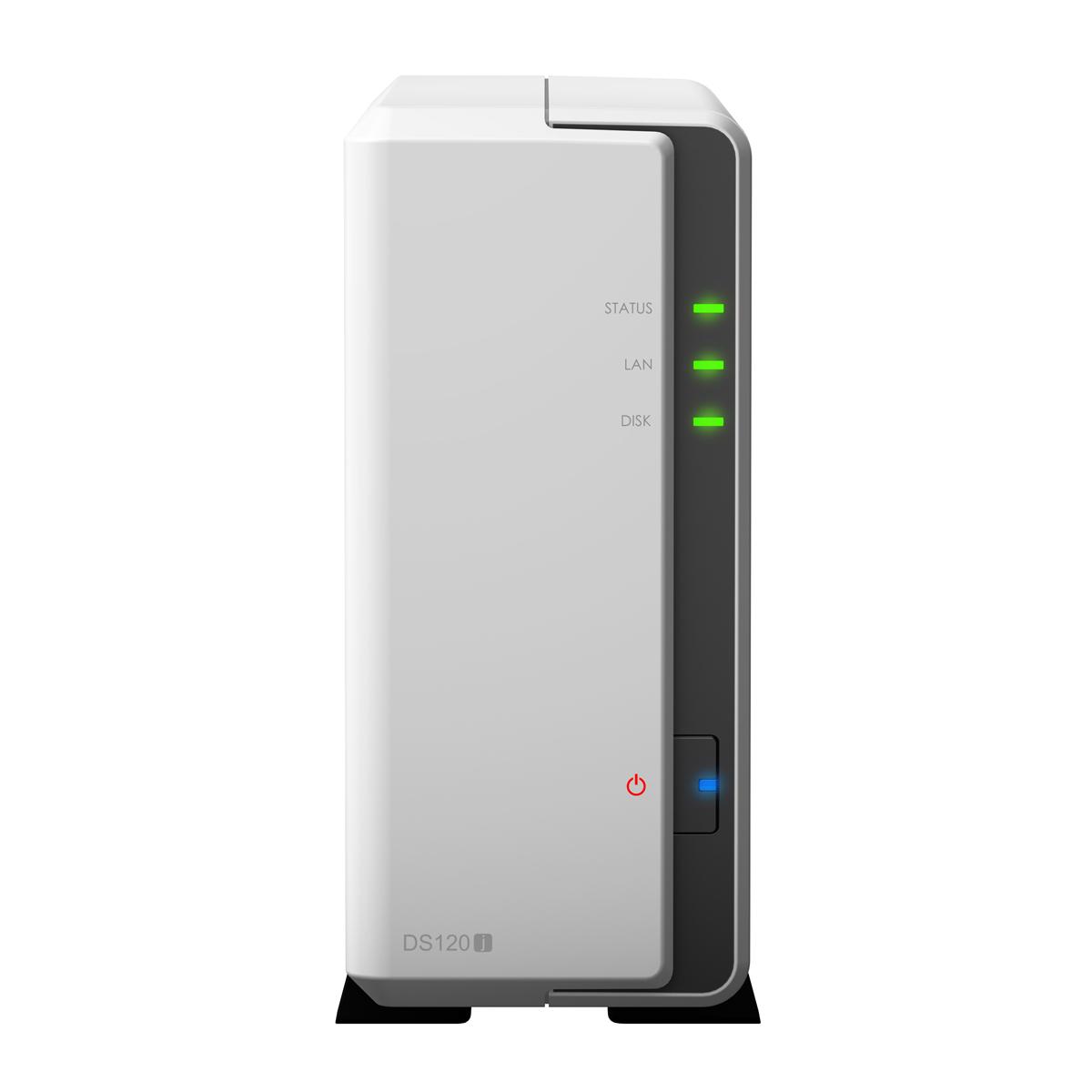 Serveris SYNOLOGY DS120 1-Bay NAS-case