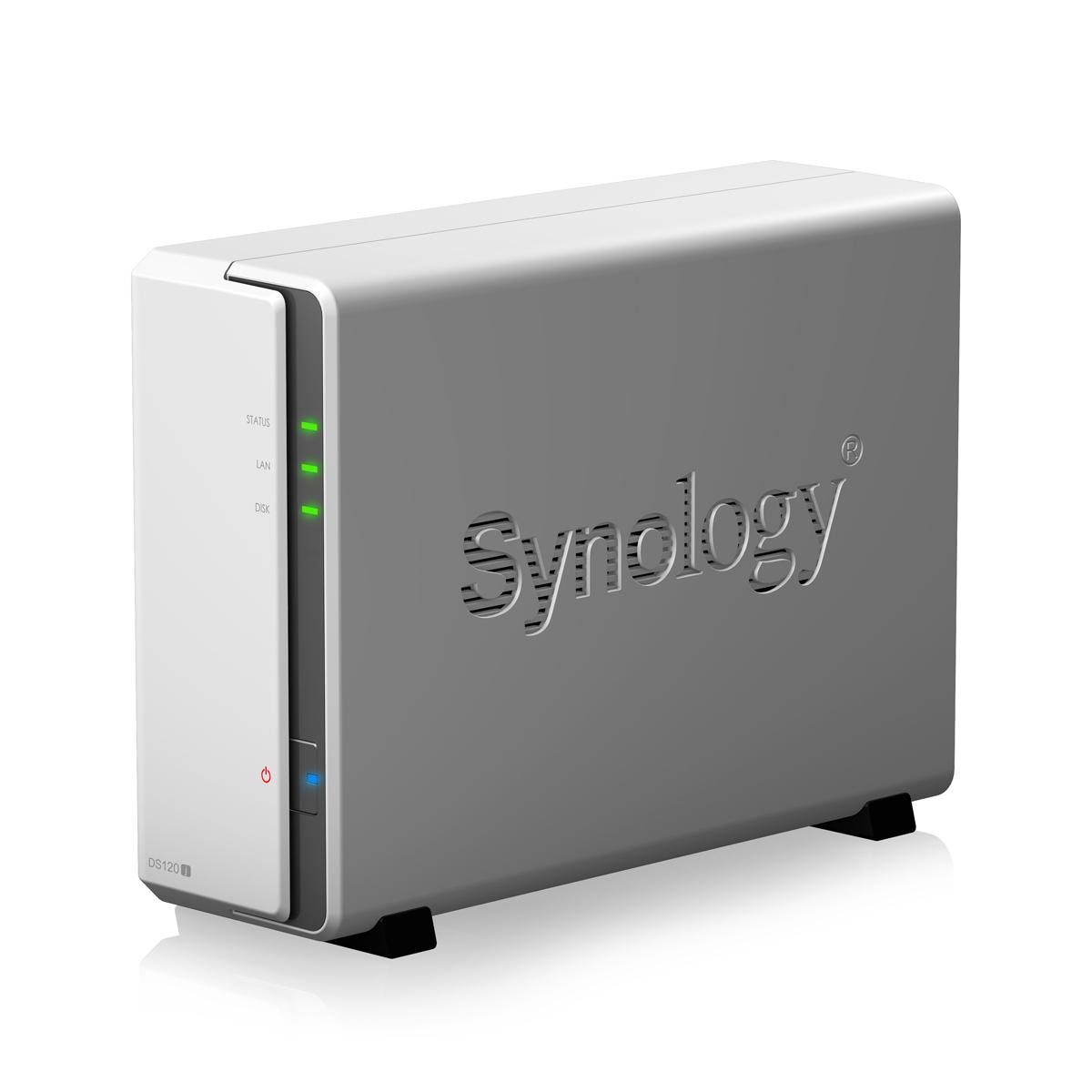 Serveris SYNOLOGY DS120 1-Bay NAS-case