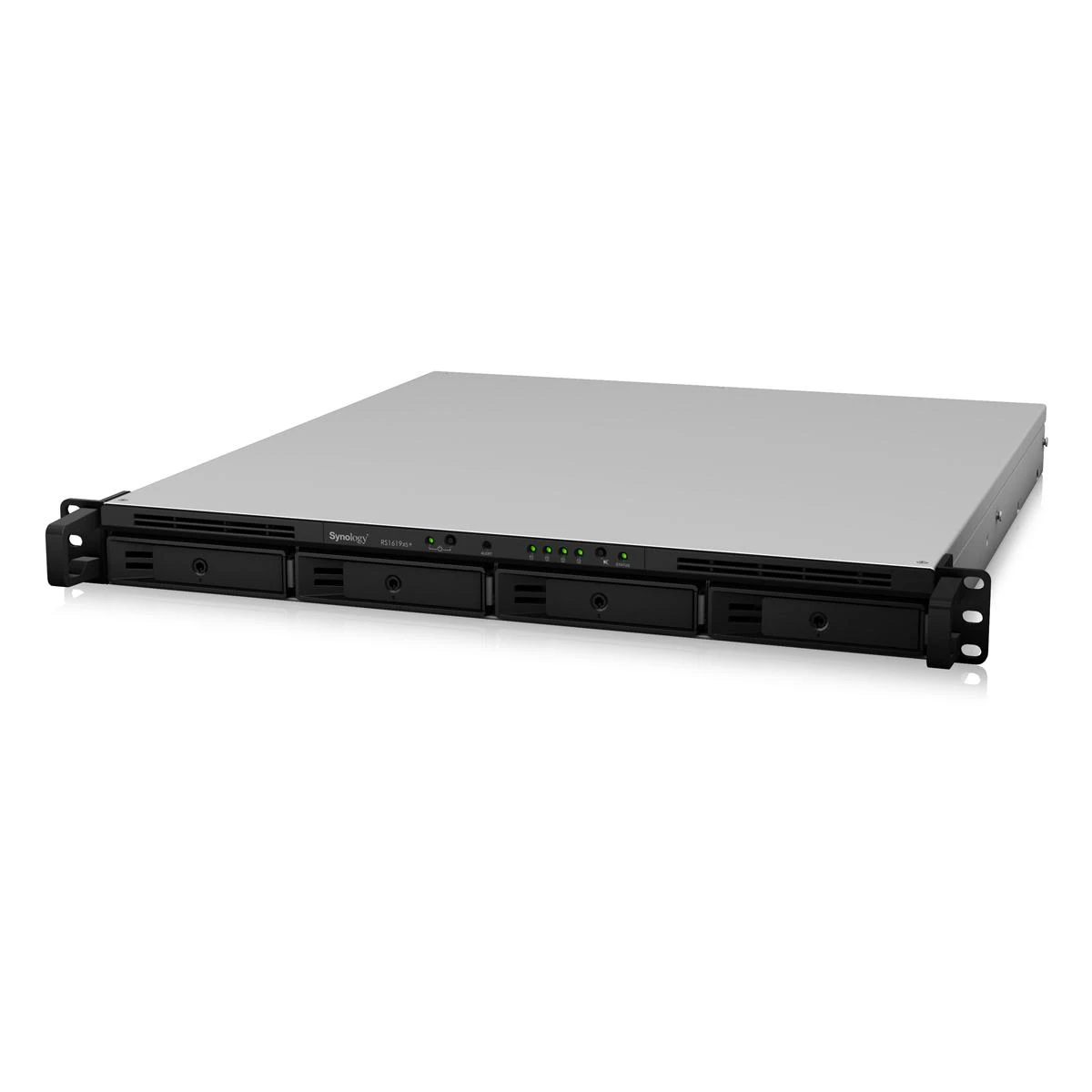 Serveris Synology | Rackstation | RS1619xs+ | iki 4 HDD/SSD su karštuoju keitimu | Intel Xeon | Intel Xeon D-1527 keturių branduolių | Procesoriaus dažnis 2,2 GHz | 8 GB | DDR4