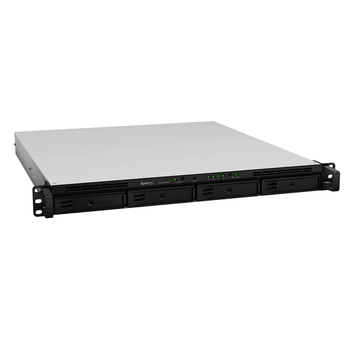Serveris Synology | Rackstation | RS1619xs+ | iki 4 HDD/SSD su karštuoju keitimu | Intel Xeon | Intel Xeon D-1527 keturių branduolių | Procesoriaus dažnis 2,2 GHz | 8 GB | DDR4