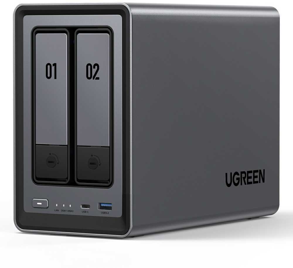 2-Bay NAS Storage for Home & Office | 4K Media Server