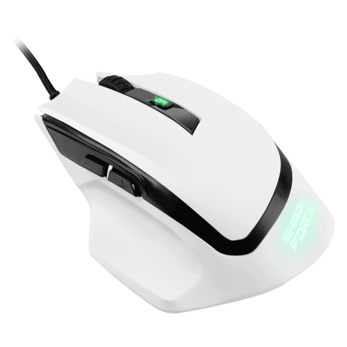 Sharkoon Pelė Shark Force II Optisch 6 mygtukai 4.200 DPI wei