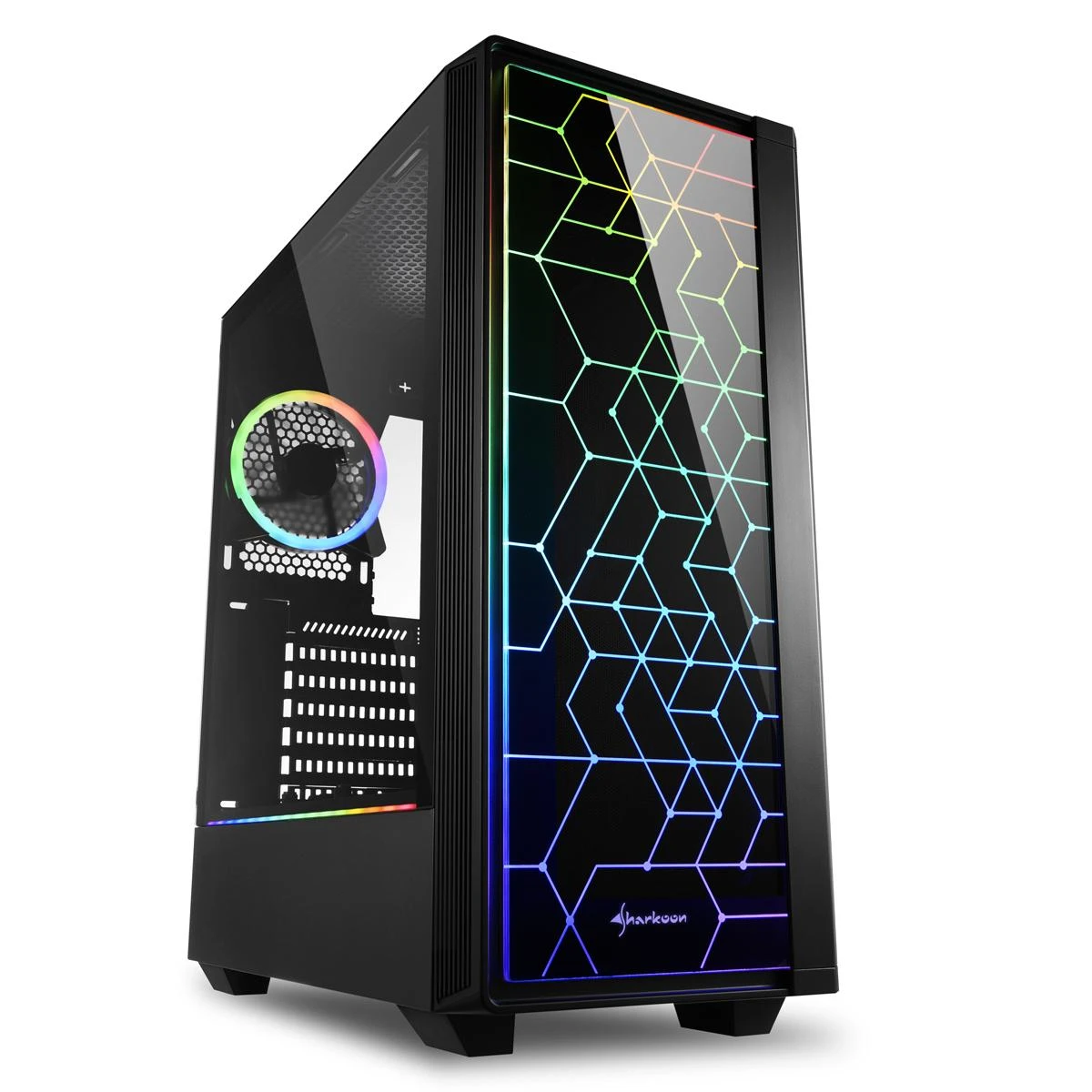 Korpusas GEH Sharkoon RGB LIT 100