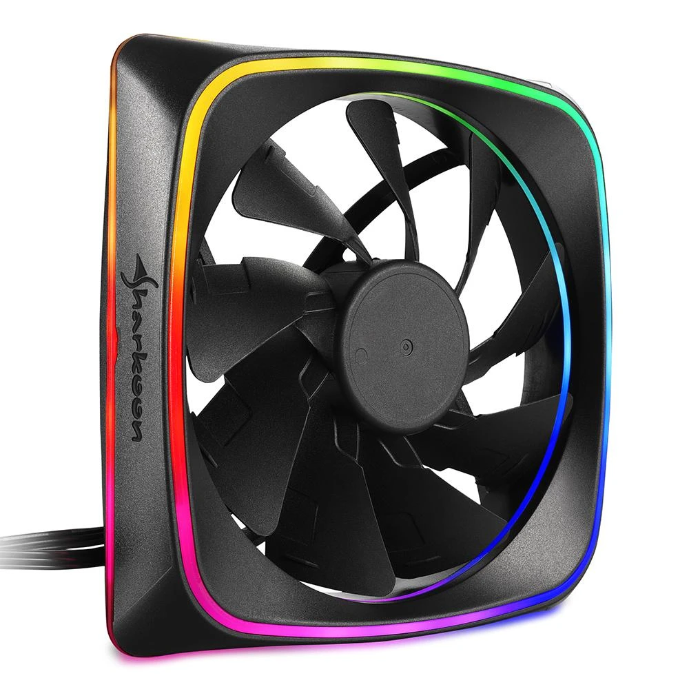 Sharkoon aušintuvas su RGB šoniniu apšvietimu