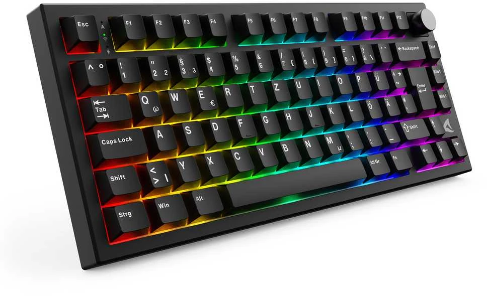 Sharkoon SKILLER SGK55W, Gaming-klaviatūra - juodas, DE-išdėstymas, Sharkoon Linear