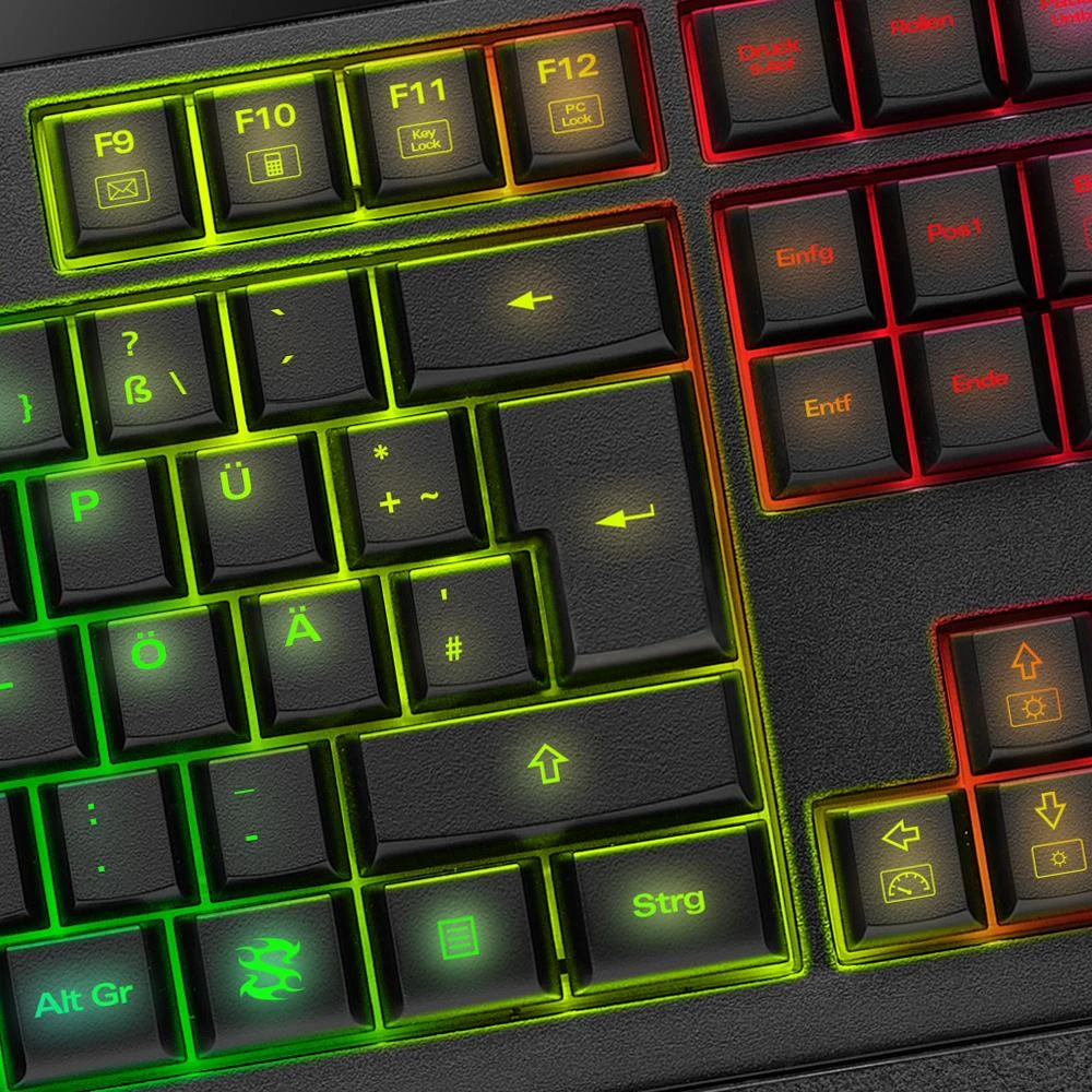 Sharkoon Klaviatūra žaidimams Skiller SGK5 juodas DE
