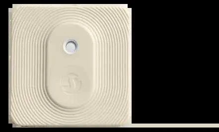 Shelly BLU H&T ZB temperatūros ir drėgmės sensorius, Bluetooth, Zigbee, Ivory